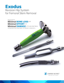 Exodus Revision Hip System for Femoral Stem Removal