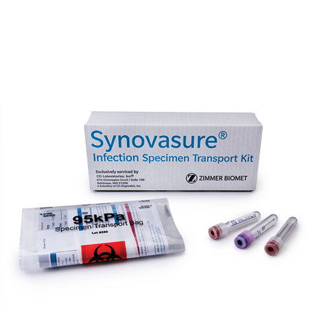 Synovasure® Comprehensive Infection Laboratory Test Panels from Zimmer Biomet