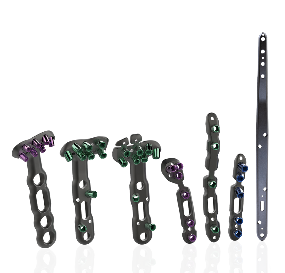 DVR Wrist Spanning Plating System